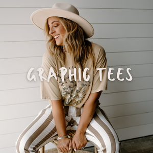 TOPS : Graphic Tees & Crews