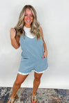 Easy Does It Romper - Light Blue
