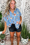 Lanikai Floral Button Down