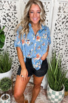 Lanikai Floral Button Down