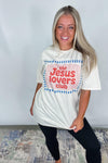 The Jesus Lovers Club - Ivory Graphic Tee