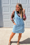Denim Overall Dress