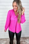 Very Refined V-Neck Blouse