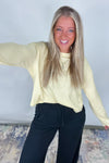 The Sunshine State Top - Yellow Wide Long Sleeve T-shirt