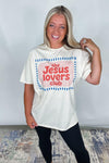 The Jesus Lovers Club - Ivory Graphic Tee