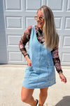 Denim Overall Dress