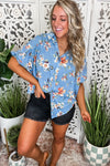 Lanikai Floral Button Down