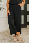 Thyme Culottes in Black