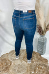 The Judy's - Dark Denim Non Distressed Jeans