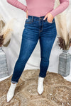 The Judy's - Dark Denim Non Distressed Jeans