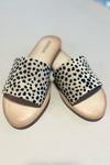 Treat Me Equal- {Tan & Cheetah} Suede Slide Sandal